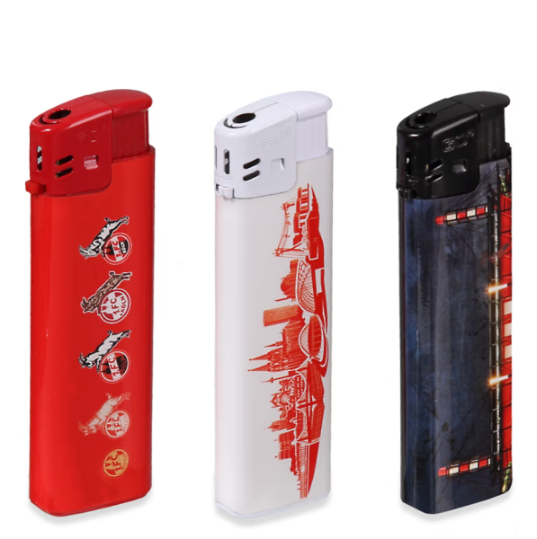 1. FC Köln - Feuerzeug 3er Set "Schwatz, rut un wiess"